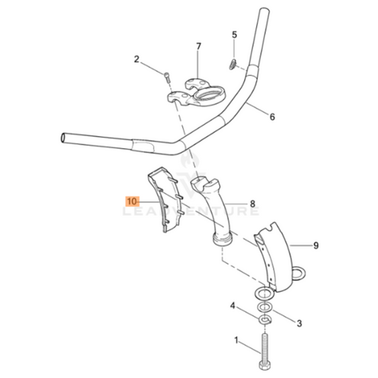 Harley-Davidson® Riser Trim Filler - FXSTDSE2 - '03-'04