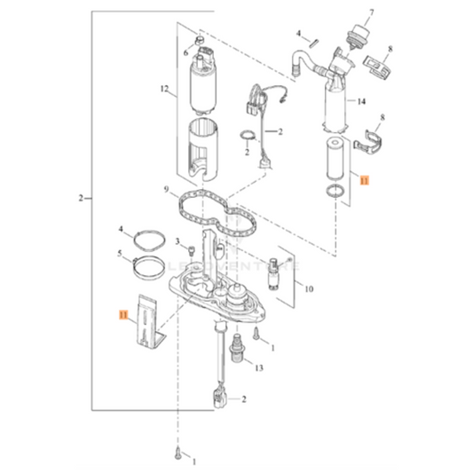 Harley-Davidson® Fuel Filter Kit - XL