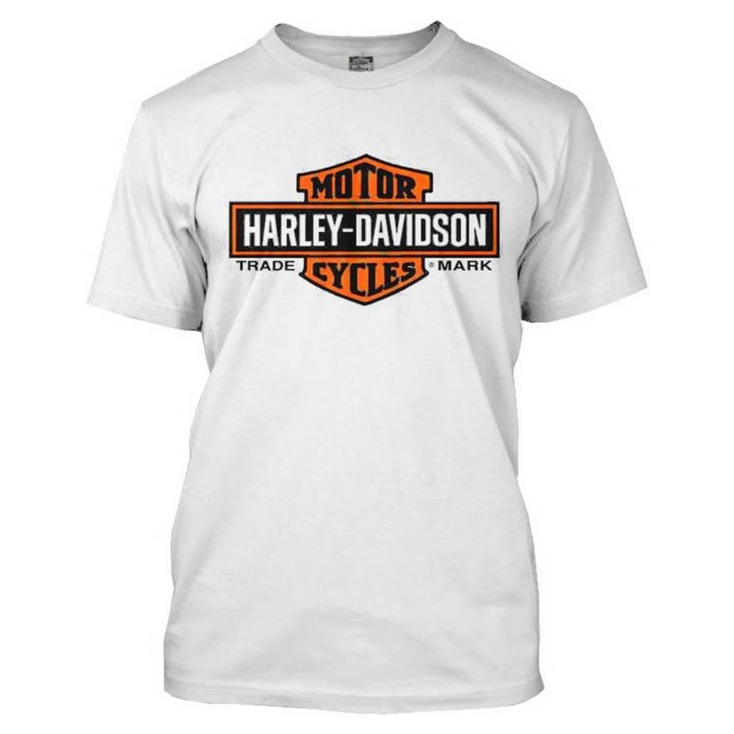 Gasoline Alley Harley-Davidson® Elongated Bar & Shield Dealer Tee - White