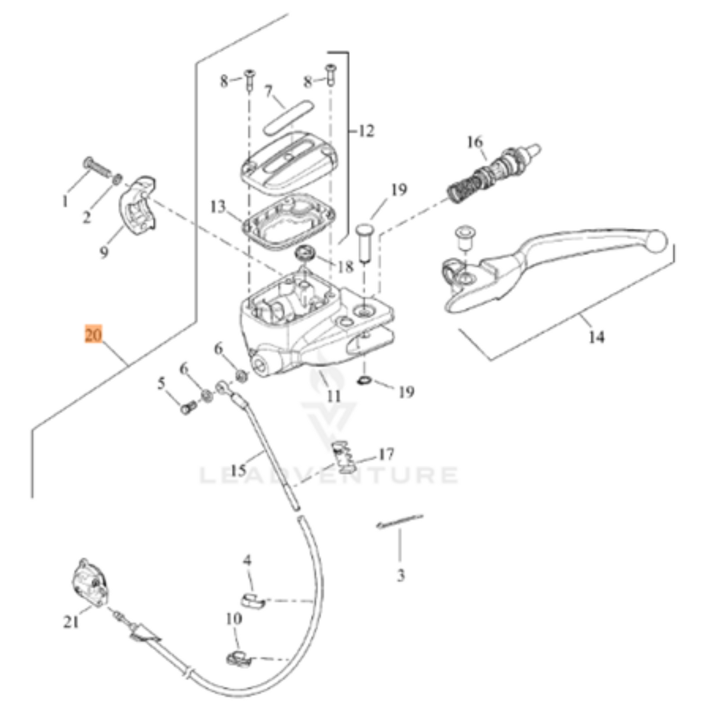 Harley-Davidson® Hydraulic Clutch System