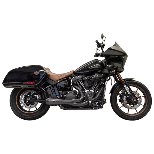 Bassani Exhaust - Road Rage Ripper 2-1 Black - FXLRST & FLSB