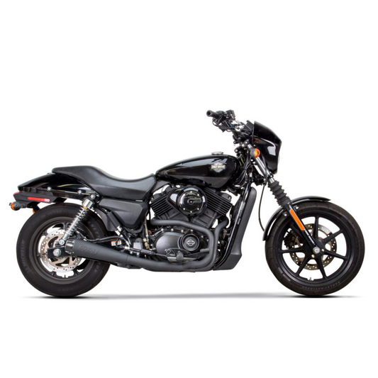 TBR Exhaust - Comp-S 2-1 Black - XG500/750