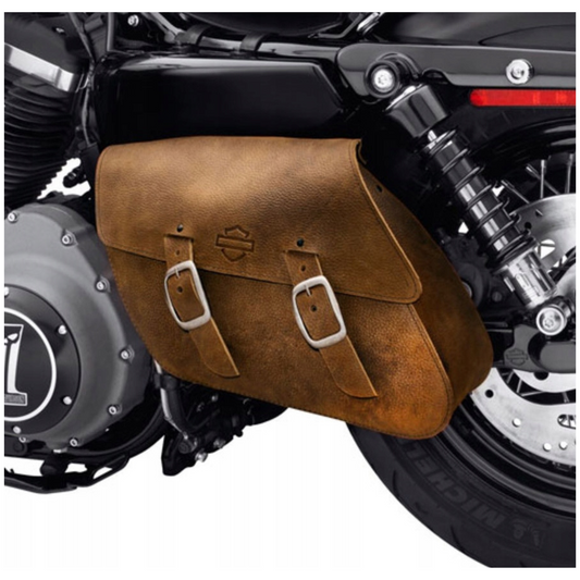 Harley-Davidson® Single-Sided Swingarm Bag - Brown