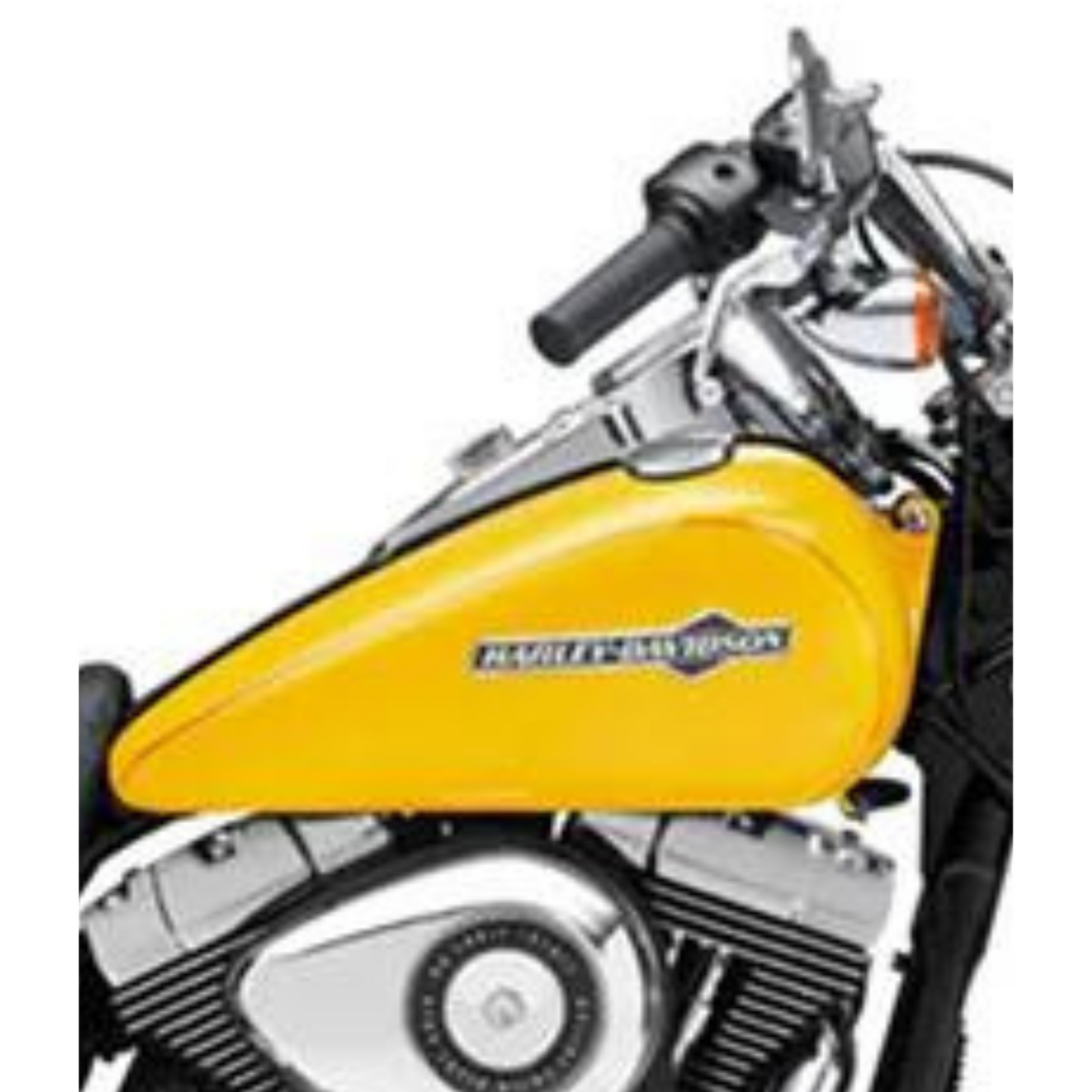 Harley-Davidson® Fuel Tank - FXDC - Chrome Yellow Pearl