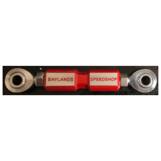 Baylands Speedshop Adjustable Shift Linkage – Dyna – Brembo Red