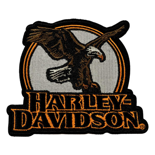 Harley-Davidson® Embroidered Eagle Eye Emblem 4in. Sew-On Patch