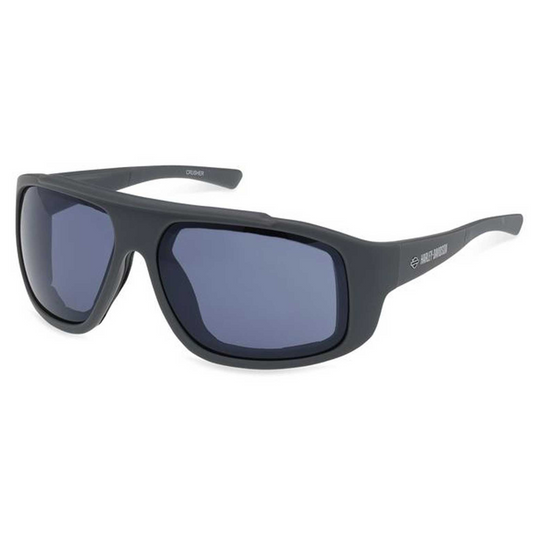 Harley-Davidson® Crusher Navigator Sport Wrap Men's Performance Sunglasses - Grey