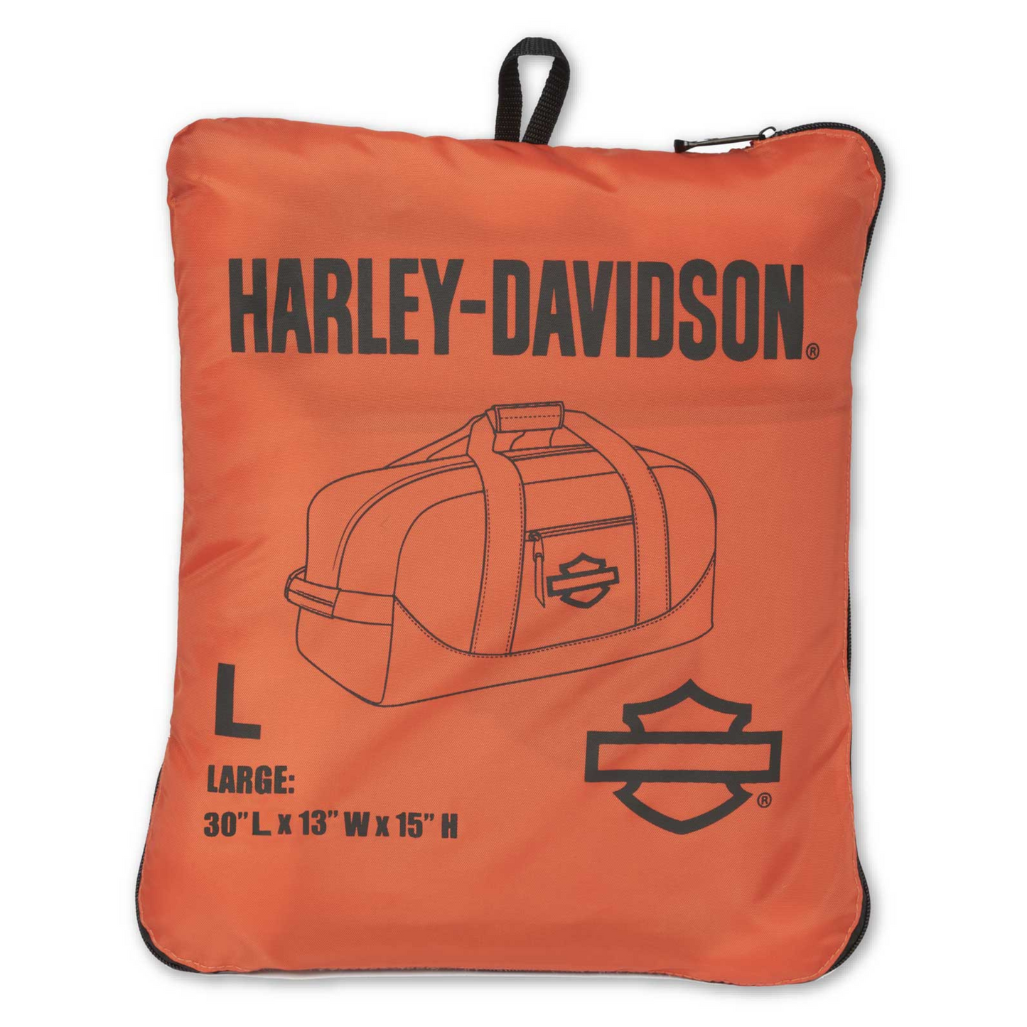 Harley-Davidson® Rugged High-Density Nylon Bar & Shield Dura-Duffel 30" - Orange