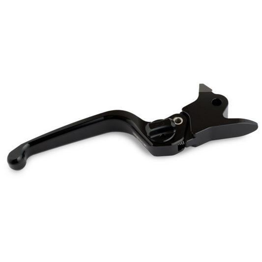 OBERON Harley-Davidson® Custom Adjustable Brake Lever – Softail '15-'24 - Black/Black Switches