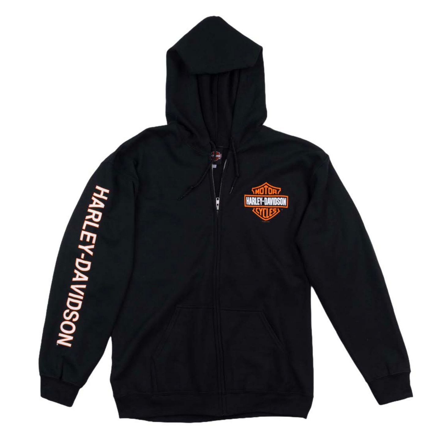 Gasoline Alley Harley-Davidson® Dealer Hoodie - Left Chest B&S Zip