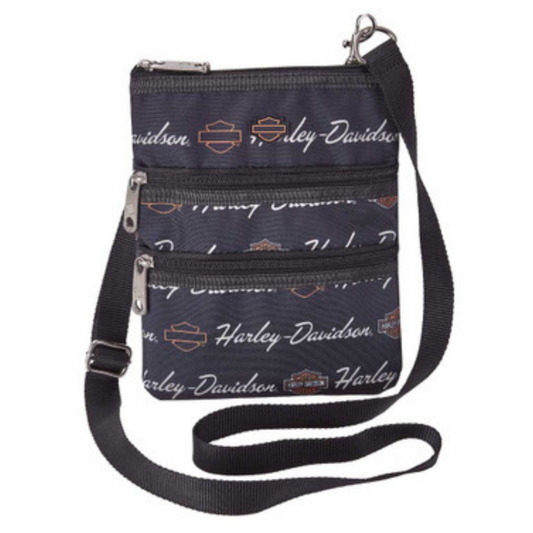 Harley-Davidson® Women’s Signature Crossbody Sling Purse