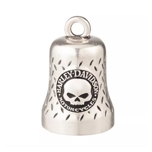 Harley-Davidson® Willie G Skull Ride Bell - Silver