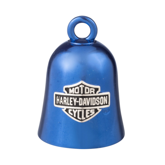 Harley-Davidson® Blue & Silver Bar & Shield Ride Bell