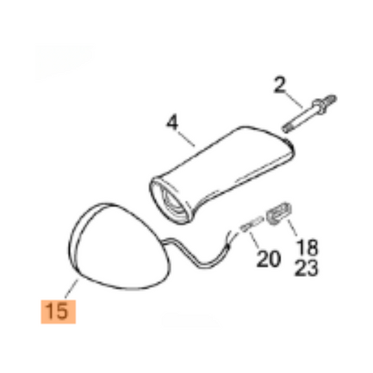 Harley-Davidson® Rear Turnsignal - Seventy-Two '12-'13