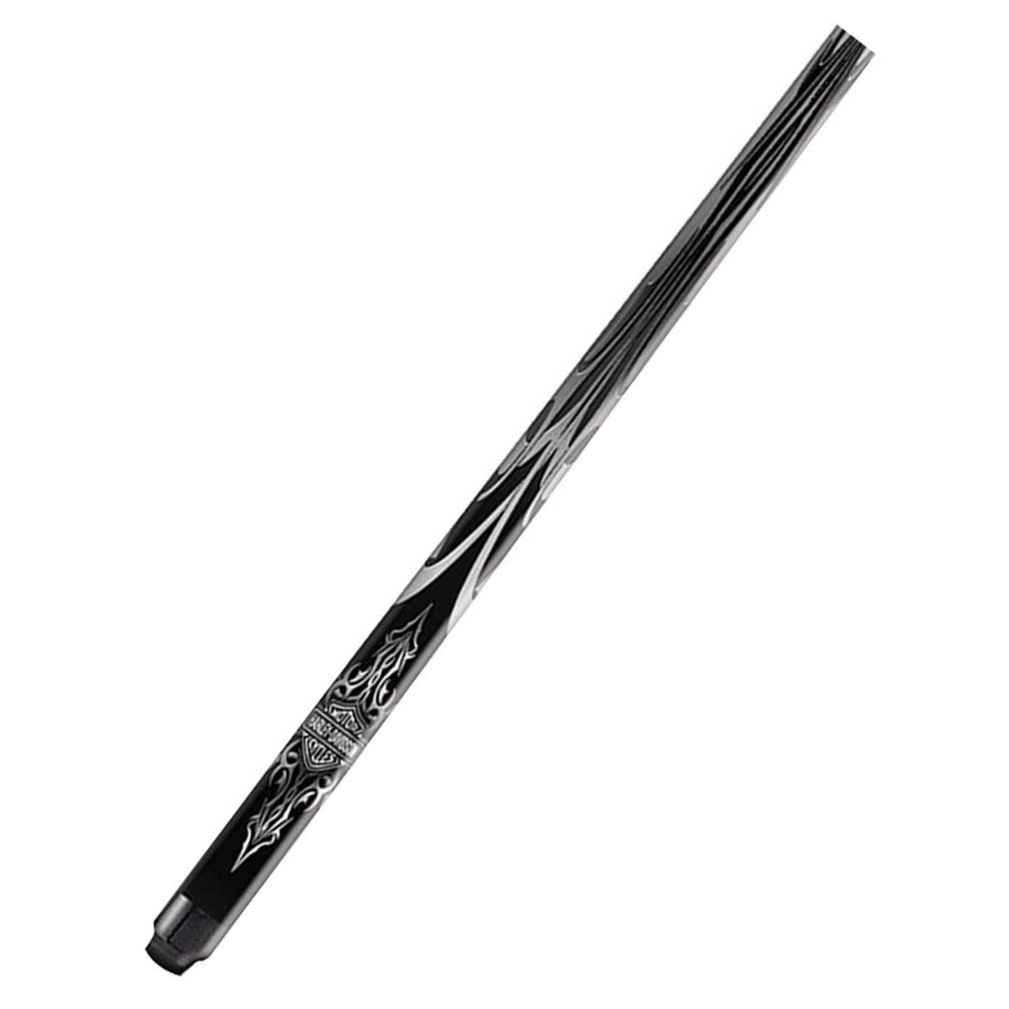 Harley-Davidson® Embellished Tribal 2 Piece Silver Graphite Pool Cue - 21 oz.