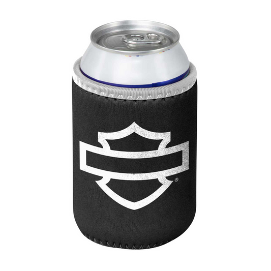 Harley-Davidson® Open Bar & Shield Magnetic Neoprene Can Cooler