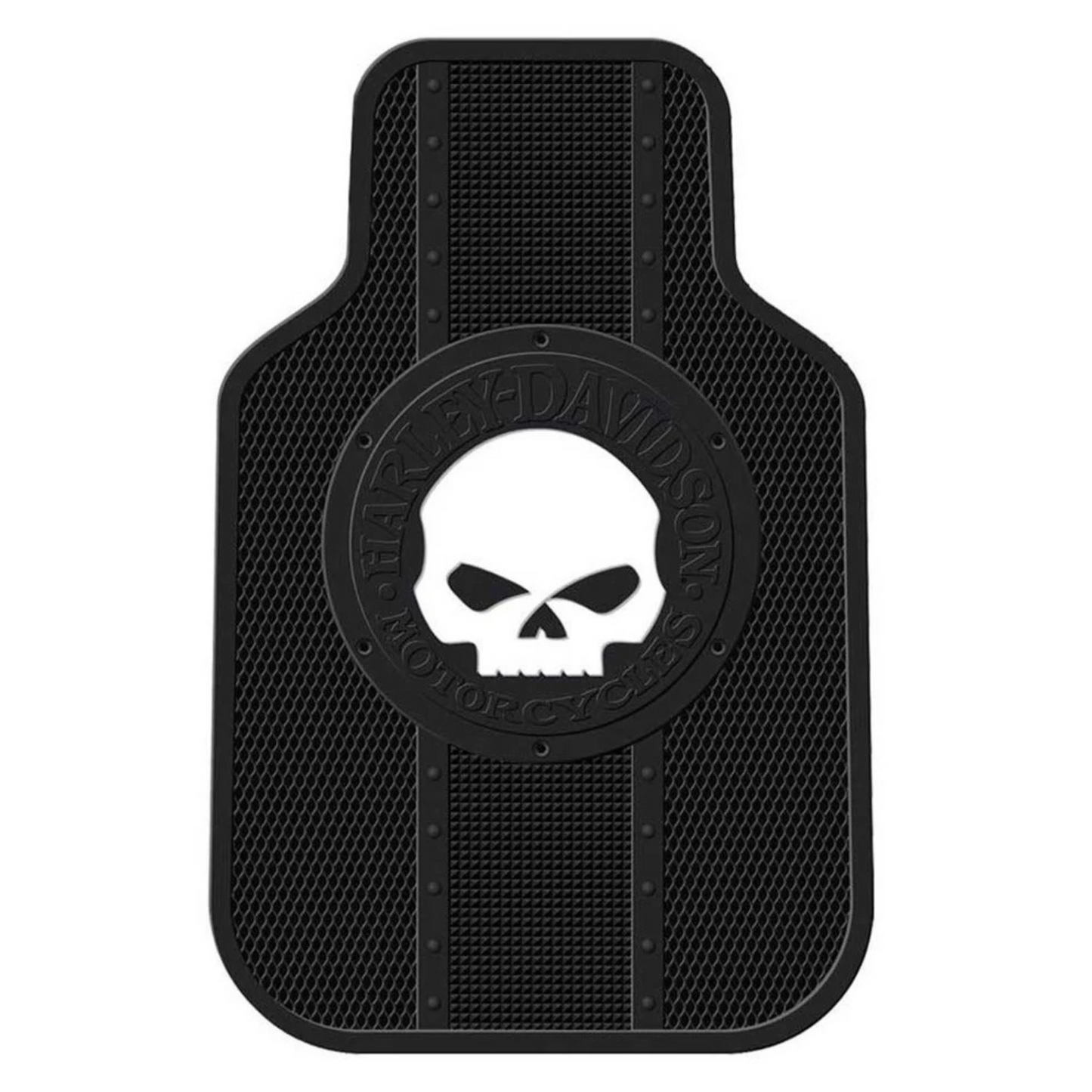 Harley-Davidson® Willie G. Skull Floor Mats - Set of 2 - Universal Fit