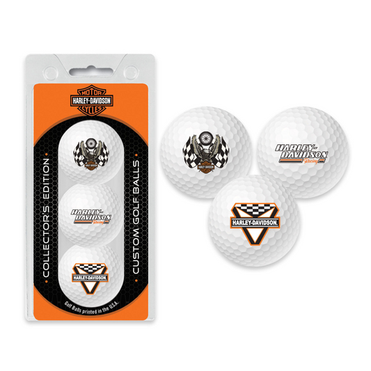 Harley-Davidson® Collector's Edition Golf Ball 3 piece pack