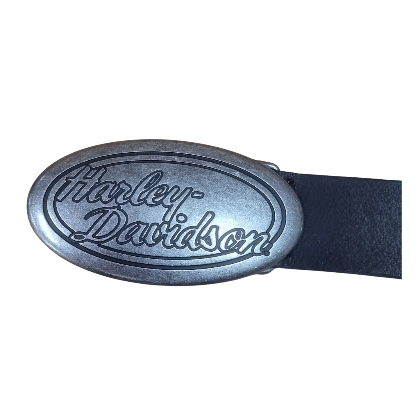 Harley-Davidson® Oval Buckle Belt - Black