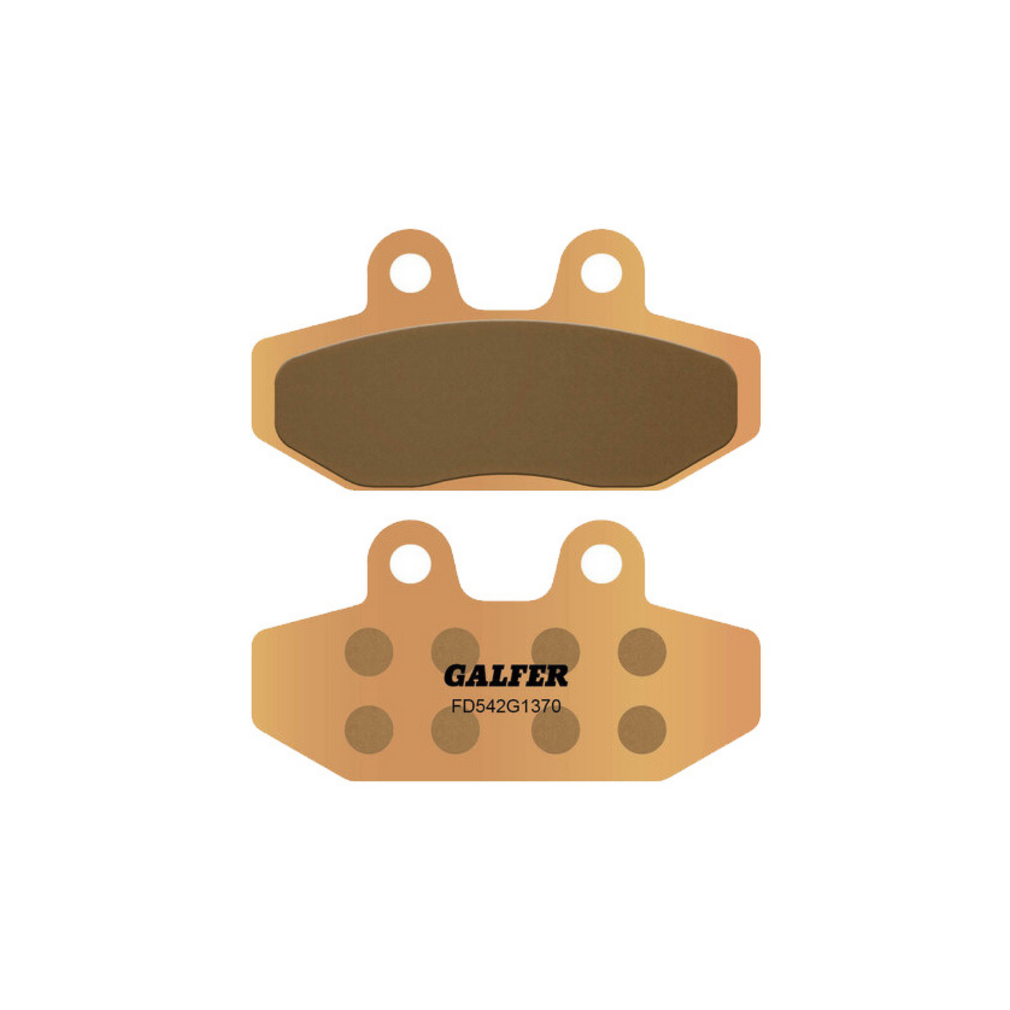 Galfer USA - Rear Brake Pads - HH Sintered Compound - Milwaukee-Eight Softail '18-'24