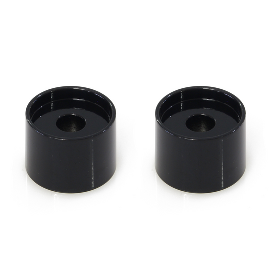 LA Choppers - Riser Spacers - 1in. Tall X 1.5in. Thick Gloss Black.