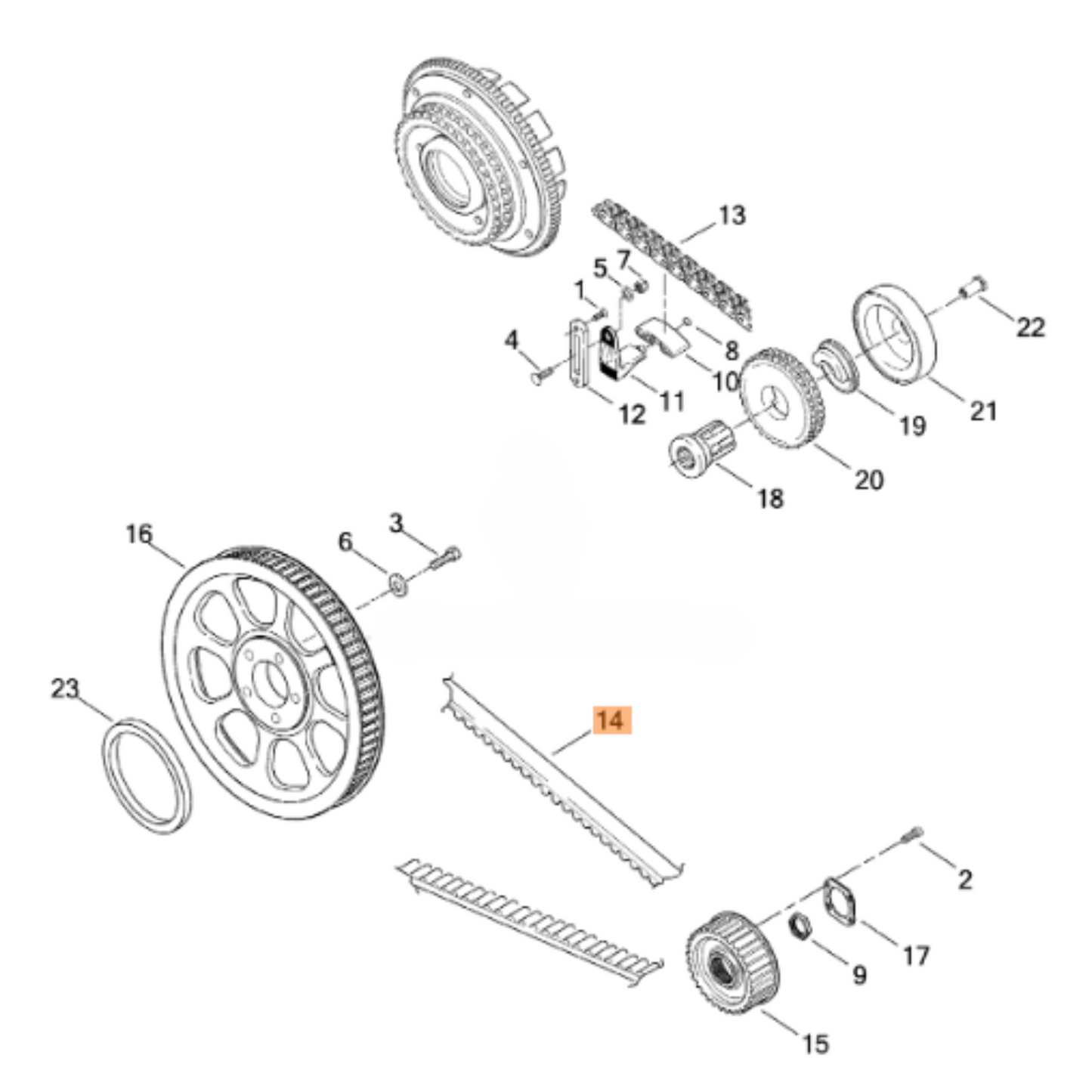 Harley-Davidson® Drive Belt - '00-'04 Softail Models