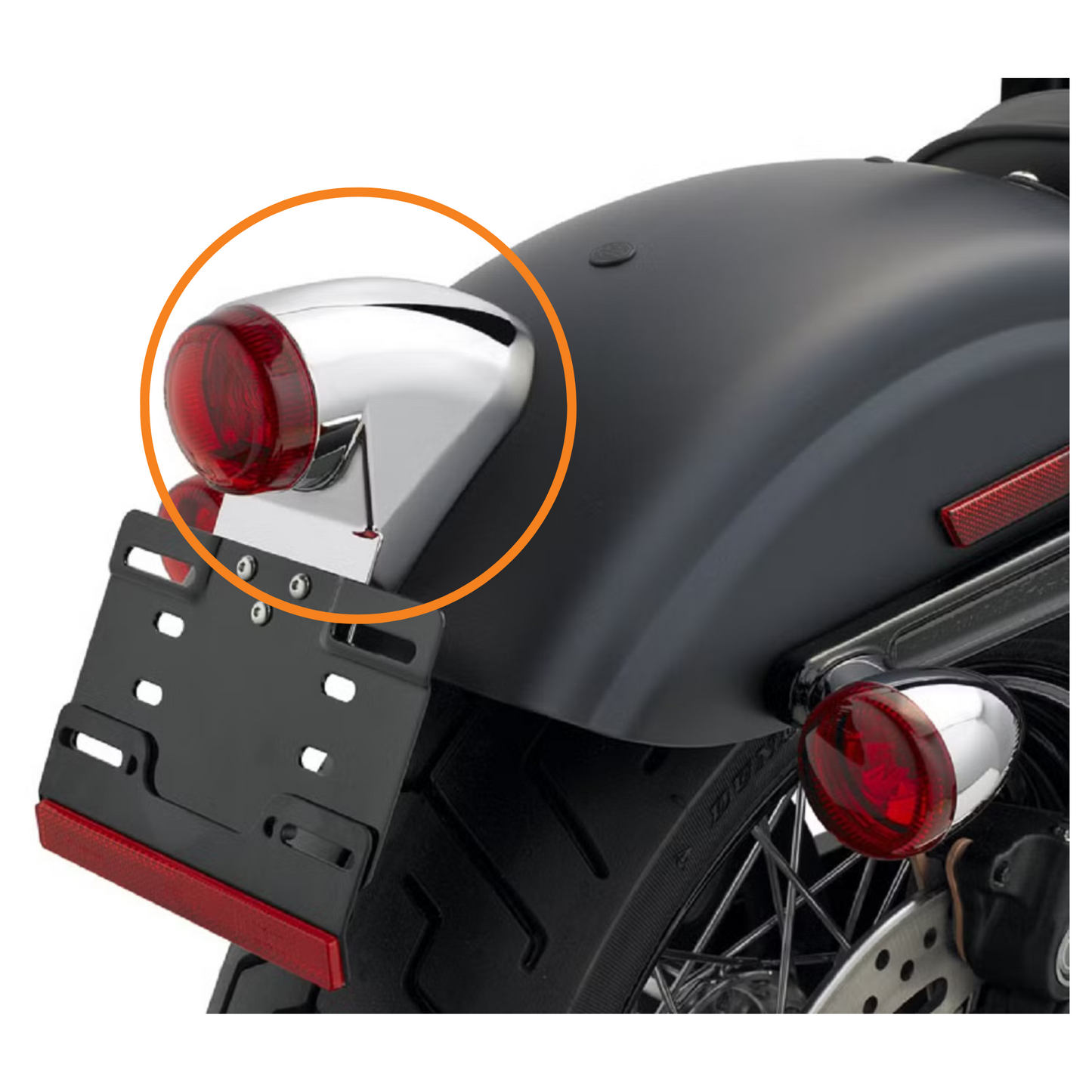 Harley-Davidson® Taillight - '10-'17 FXDWG & '10-'12 Street Bob