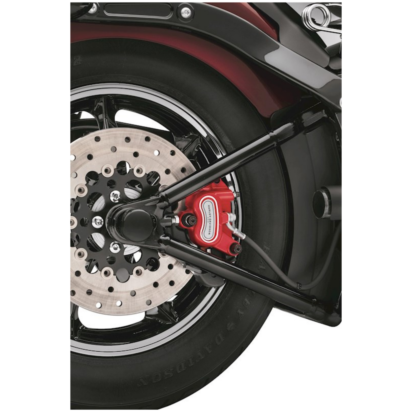 Harley-Davidson® Front & Rear Brake Caliper Kit - Red