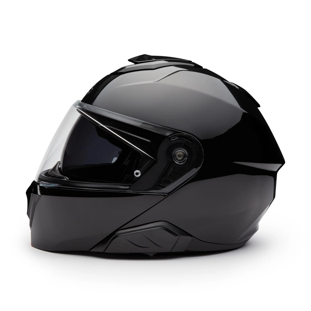 Harley-Davidson Capstone III Sun Shield H35 Modularhelm - Klapphelm, Schwarz Glänzend, Mit Sonnenvisier
