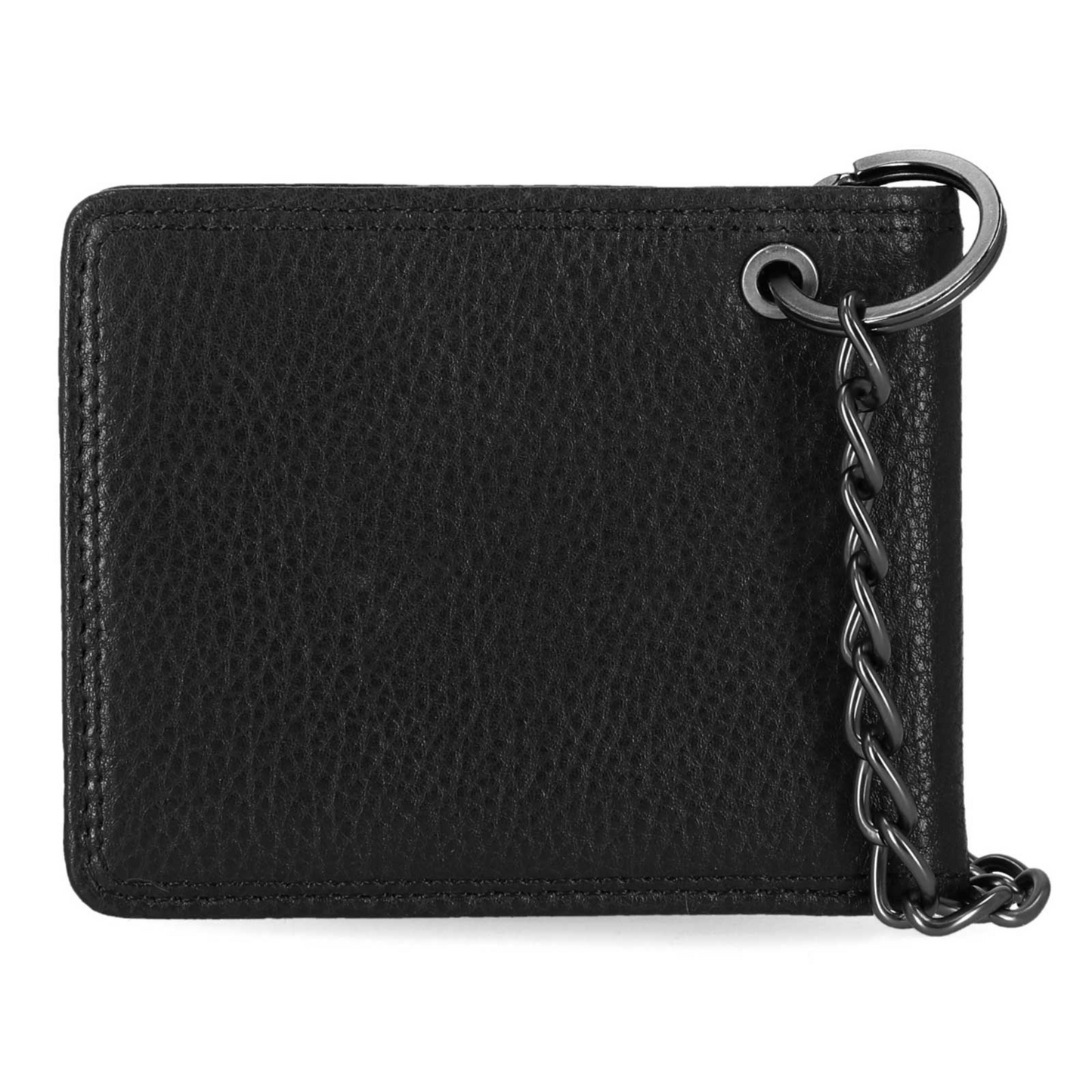 Harley-Davidson® Men's Embossed Eagle Billfold Chain RFID Wallet - Black