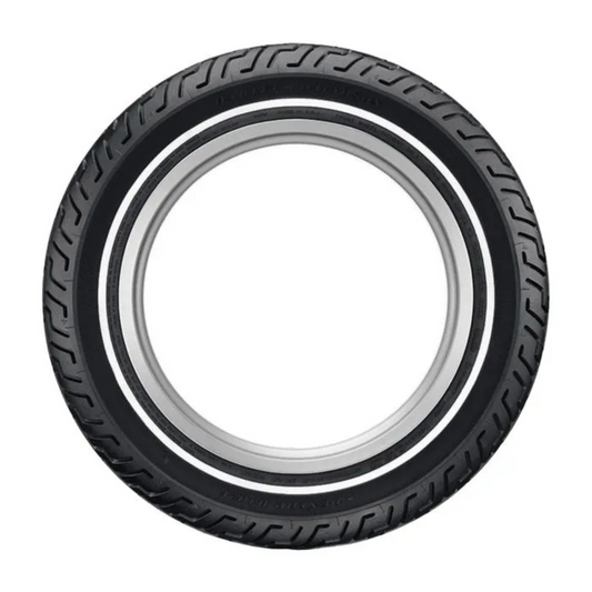 Dunlop - D402F - MT90HB - 16 - Front - Single White Line