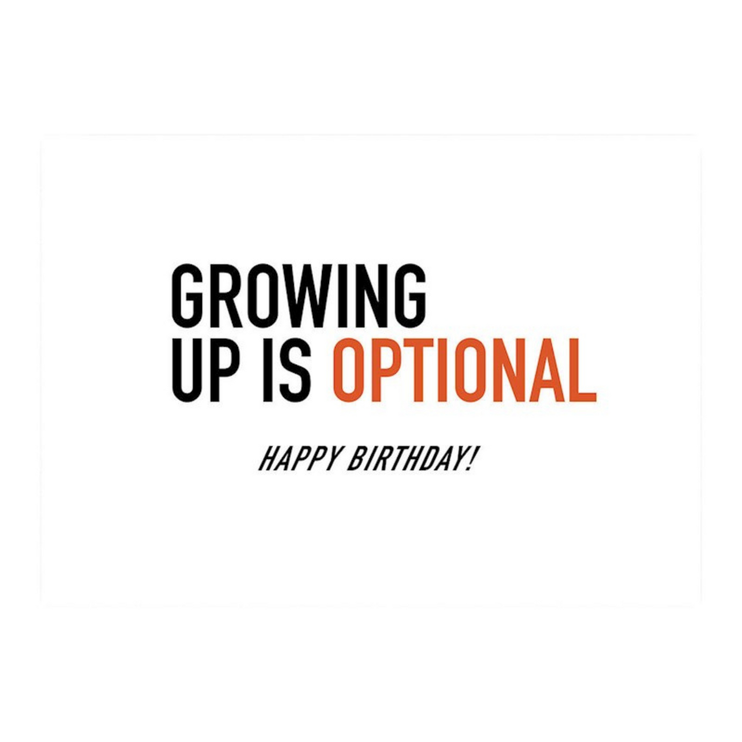 Harley-Davidson® H-D Growing Old - Birthday Card