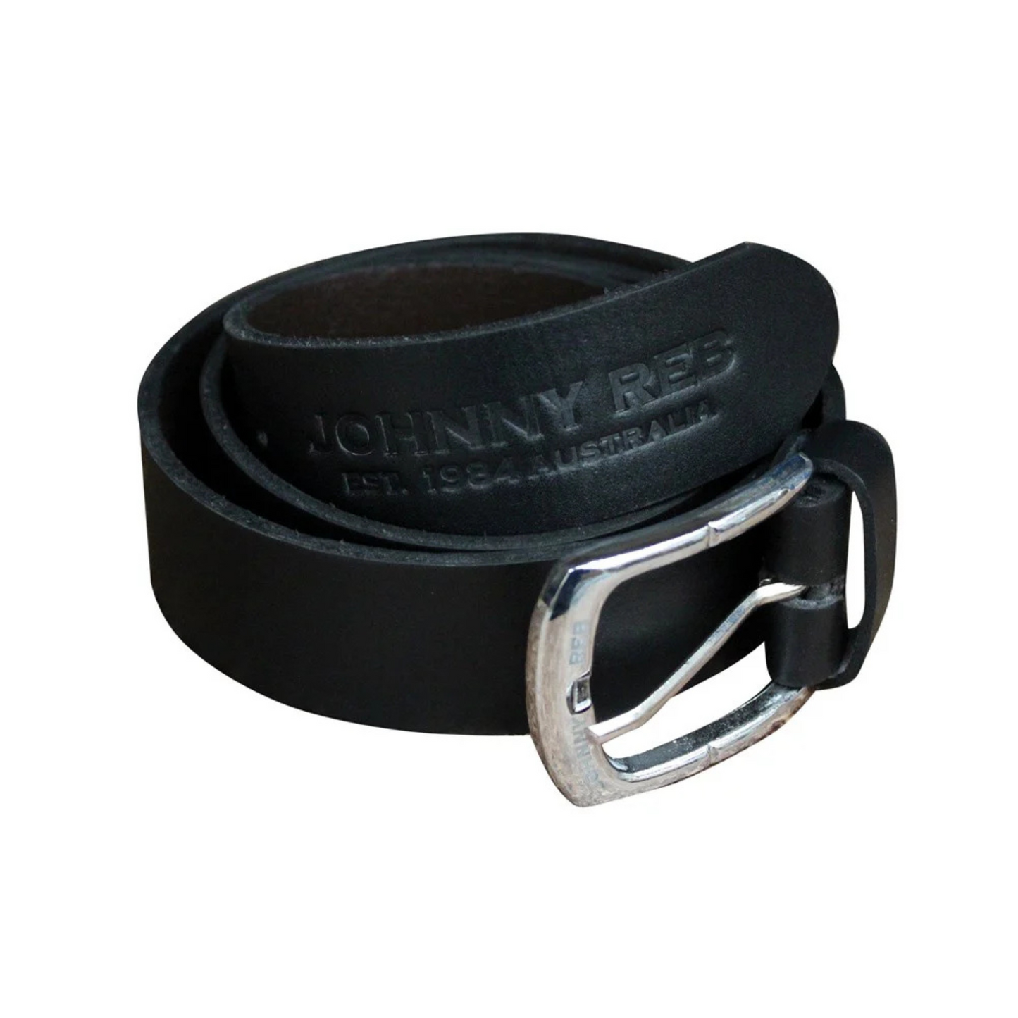 Johnny Reb - 1984 Leather Belt - Black