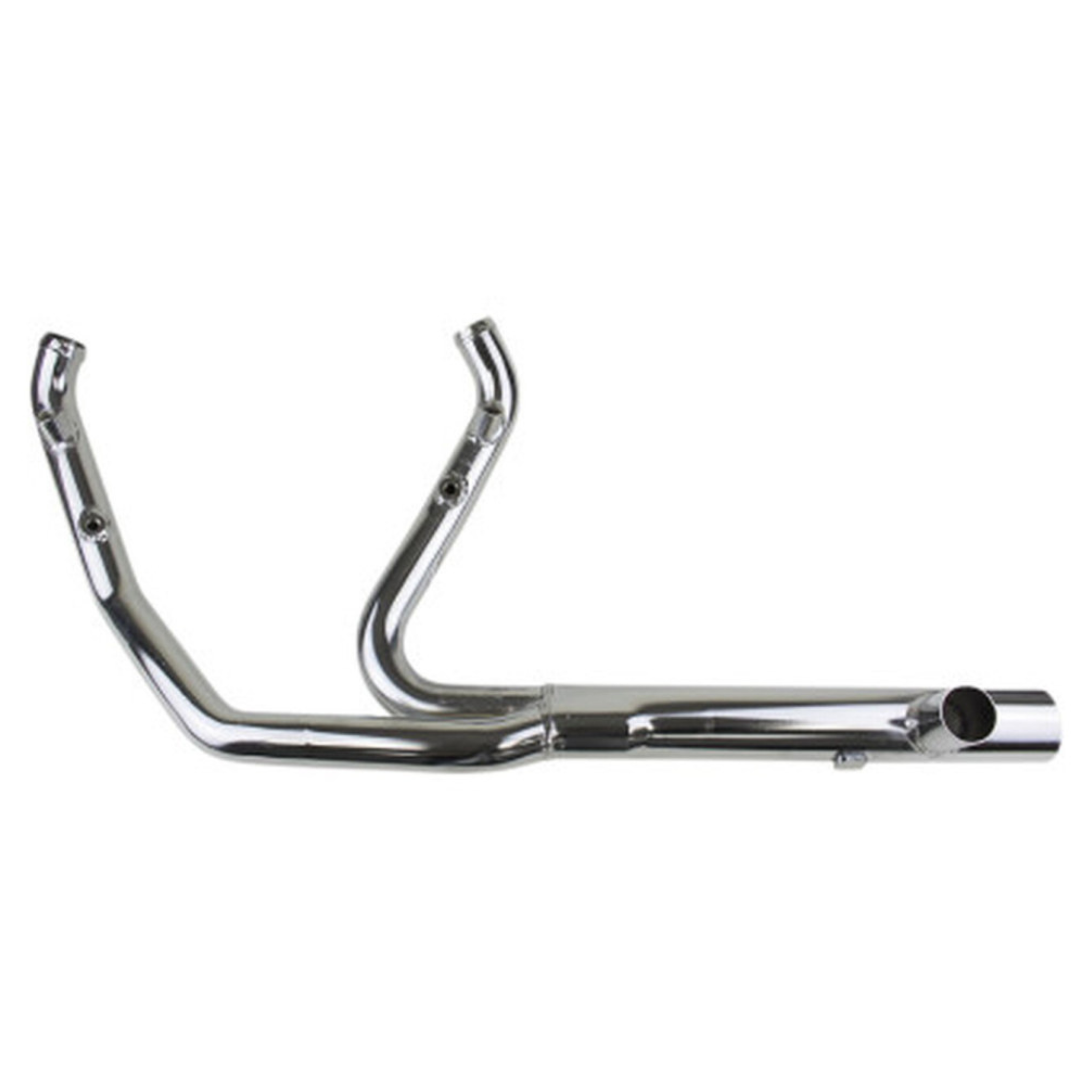 Hide-Away Performance Headers with 2.5in. Collector – Chrome. Fits Tou ...