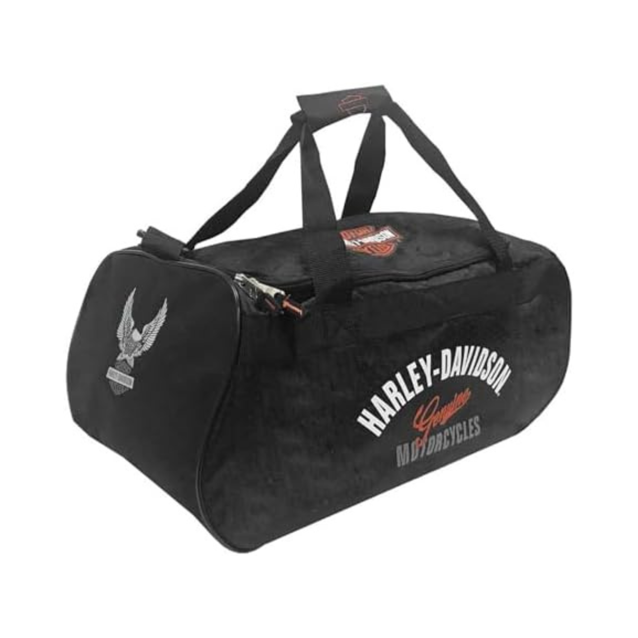 Harley-Davidson® 120th Anniversary 21 In. Waterproof Duffel Bag Backpack Black