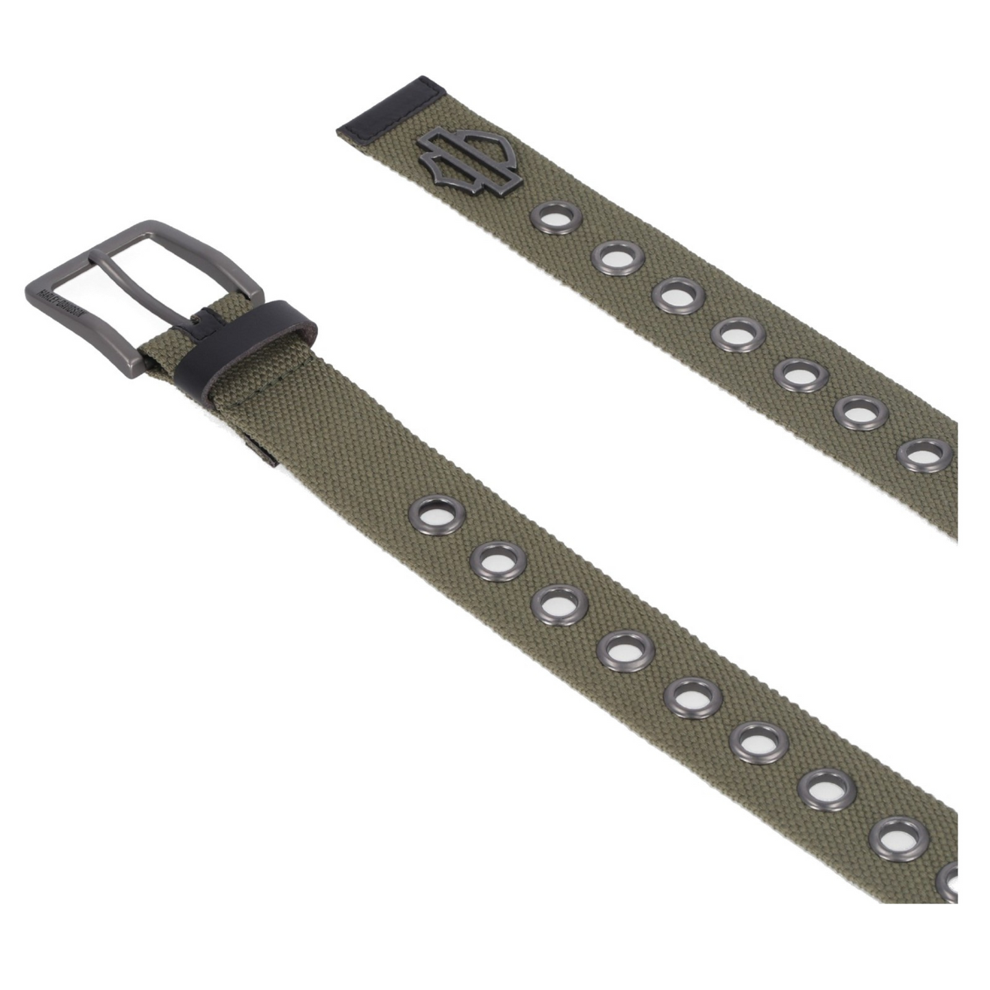Harley-Davidson® Eyelet Perf Web Belt - Cashew