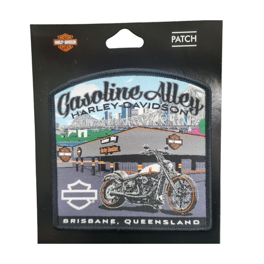 Gasoline Alley Harley-Davidson® Custom Store Front Patch - 4"