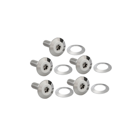 Arlen Ness - Forged Floating Brake Rotor Hardware – Stainless. Fits Touring '14-'24 with Spoke Mounted Discs.