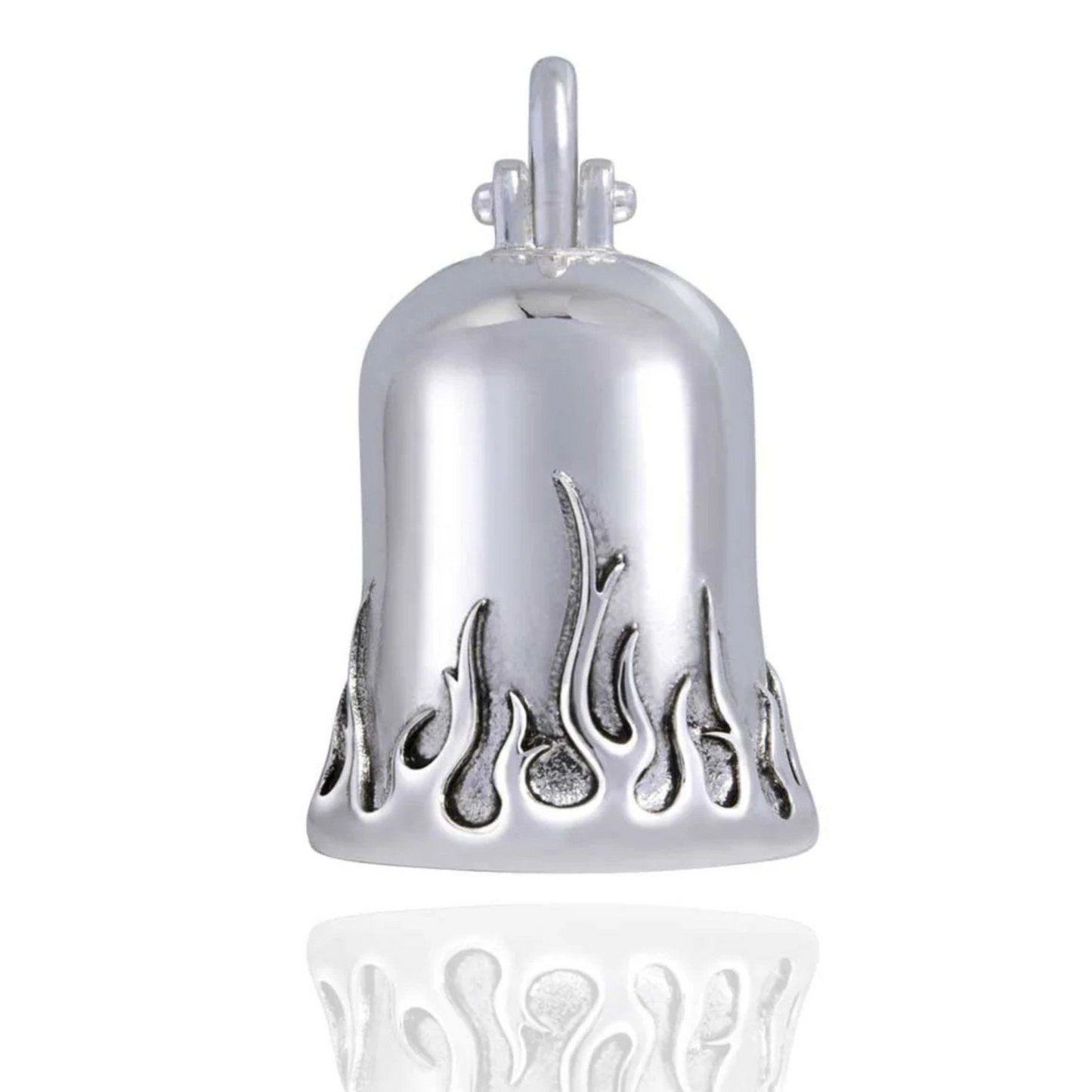 Silver Flames Ride Bell