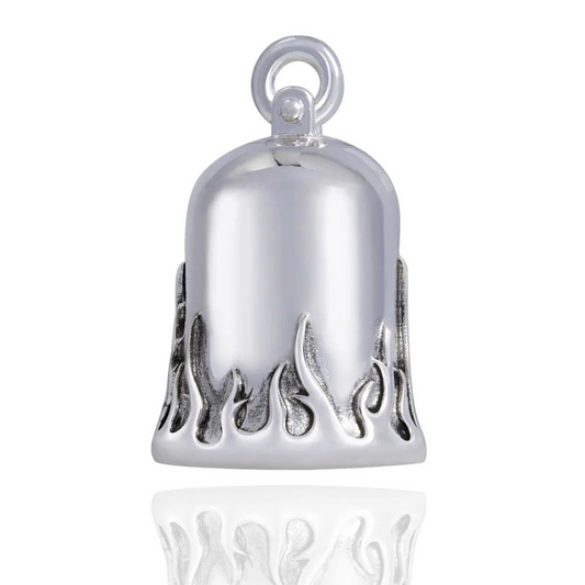 Silver Flames Ride Bell