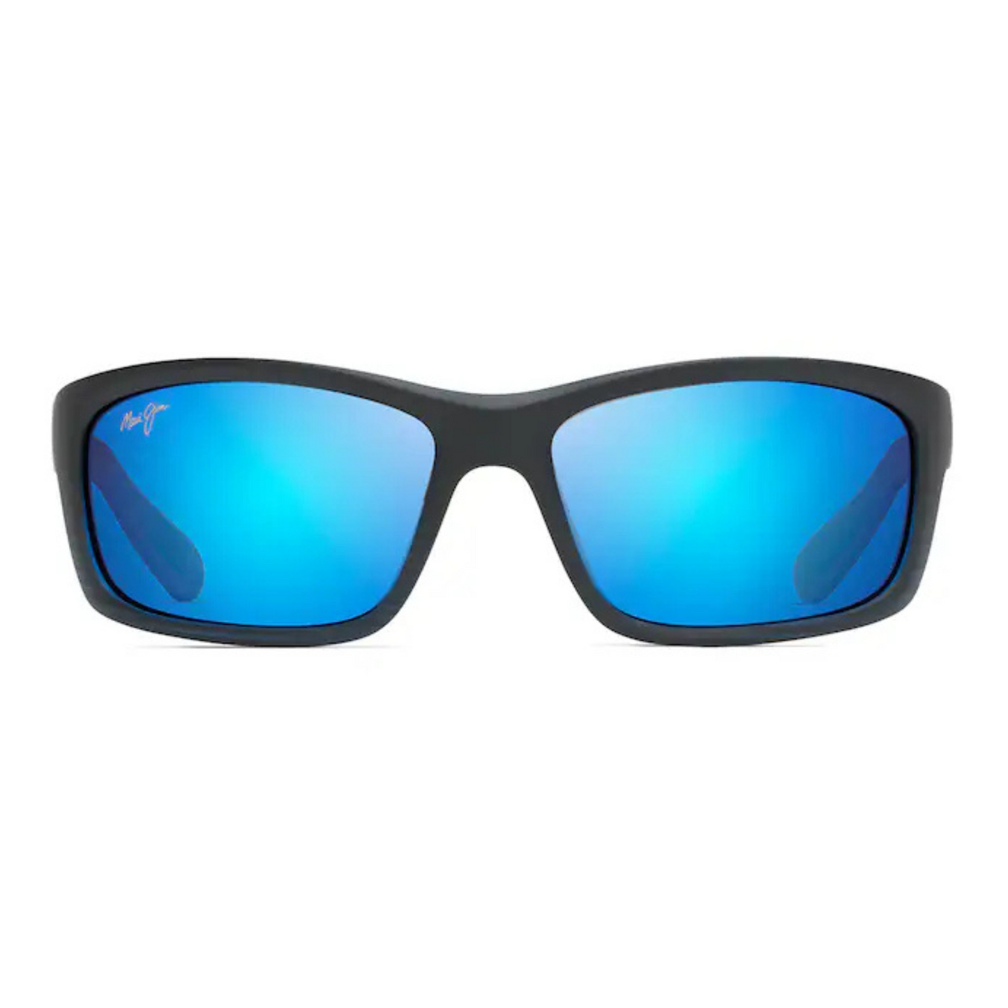 Maui Jim - Kanaio Coast Polarised Sunglasses - 
Matte Translucent Blue Black with Stripe