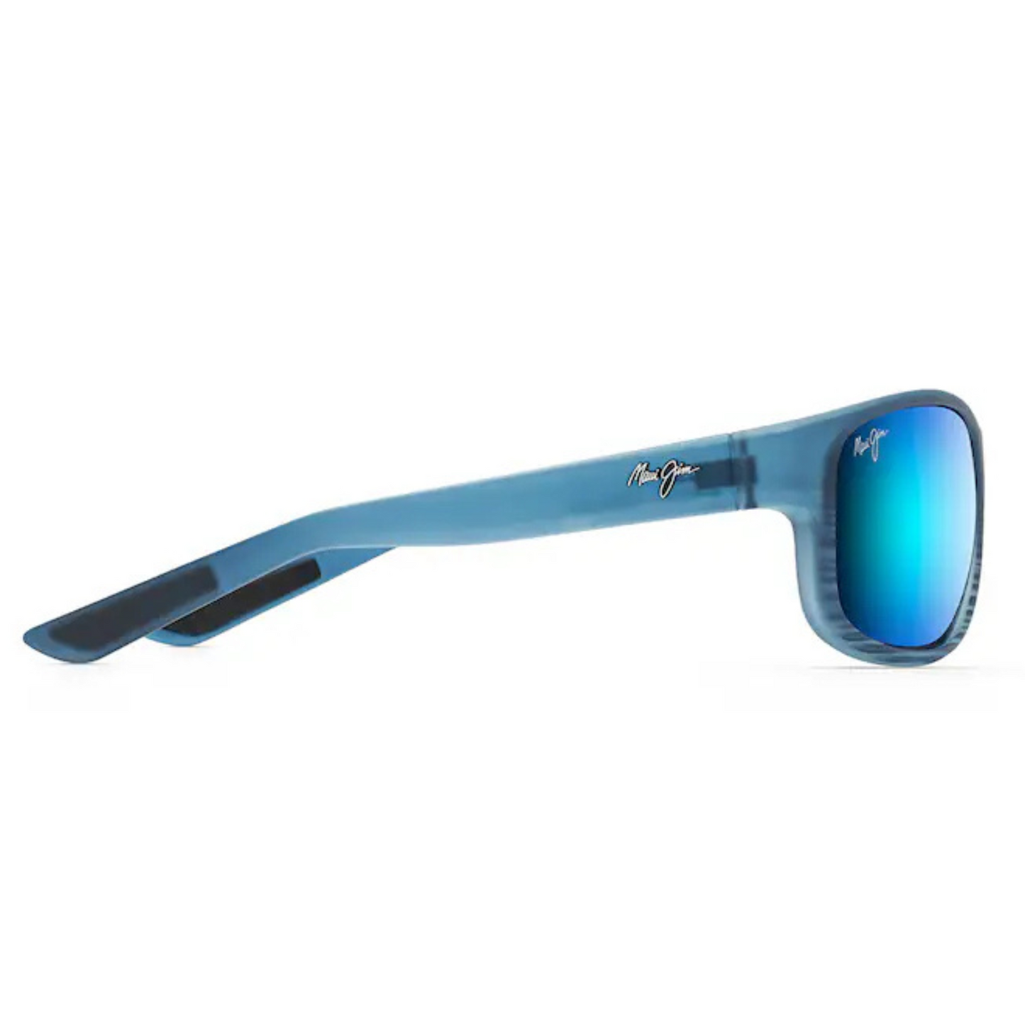 Maui Jim - Kaiwi Channel Polarised Sunglasses - Blue Black Stripe