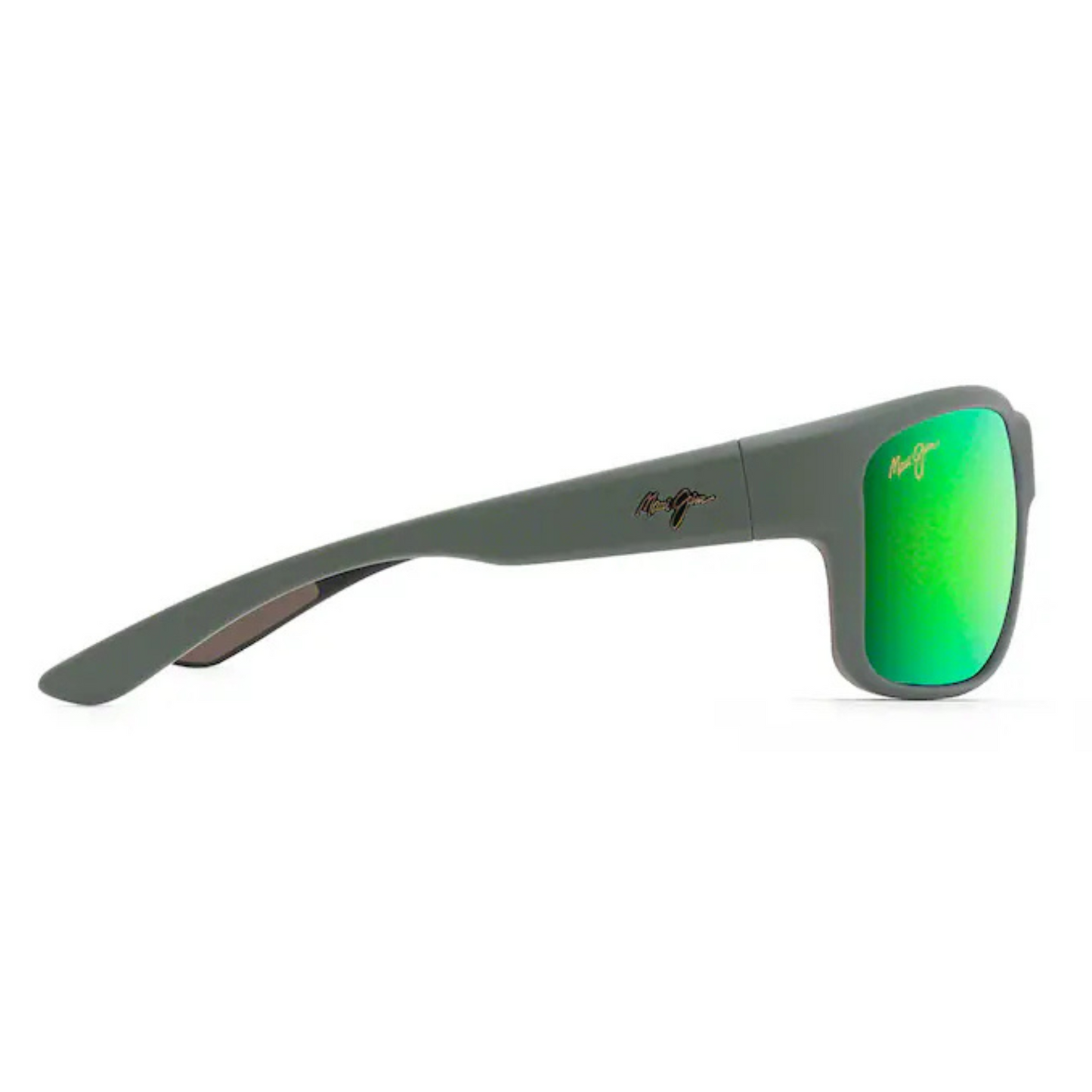 Maui Jim - Southern Cross Polarised Sunglasses - Soft Matte Khaki with Brown and Black