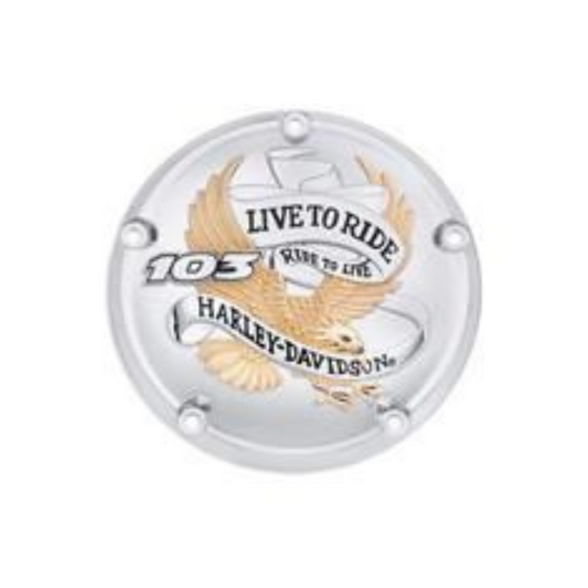 Harley-Davidson® Live To Ride Derby Cover - 103ci