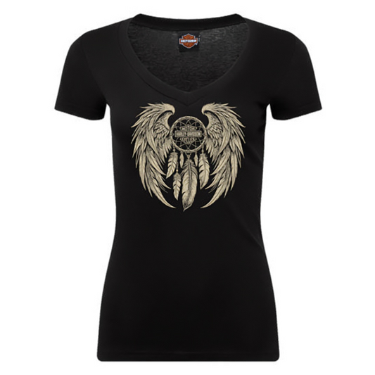 Gasoline Alley Harley-Davidson® Women's Dealer Tee - Weaver