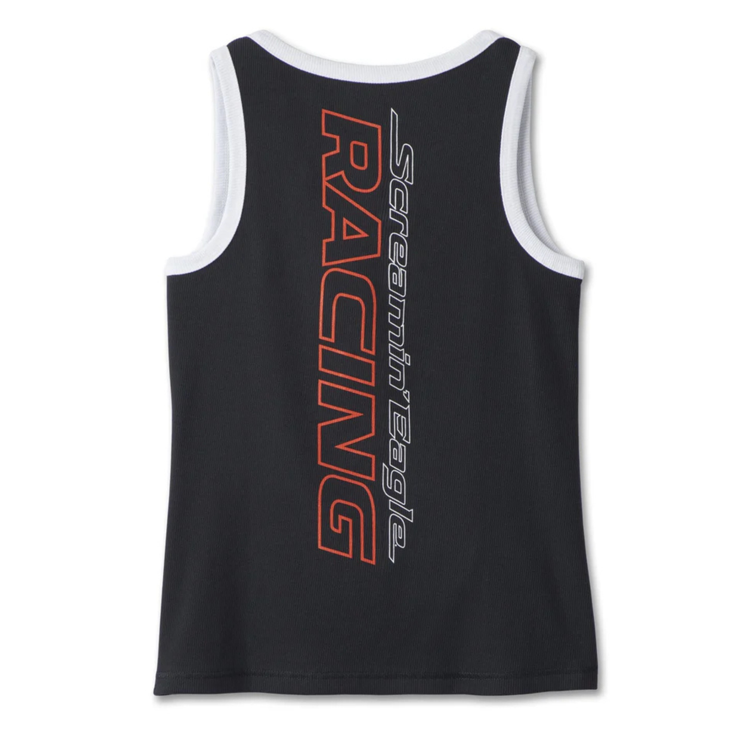 Harley-Davidson® Women's Screamin' Eagle Logo Sleeveless Tank - Black/White