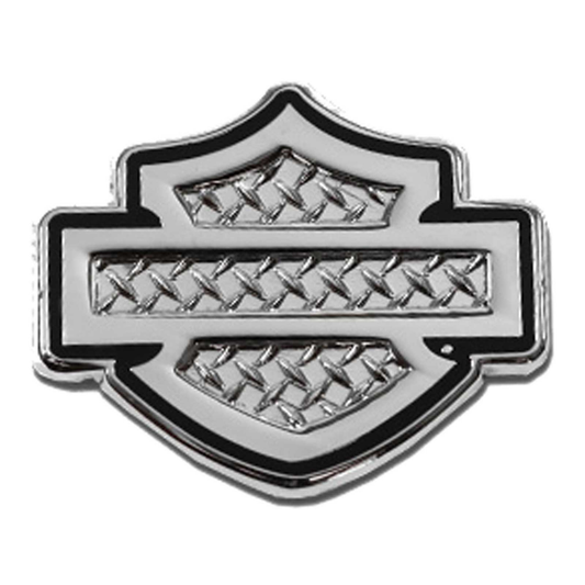 Harley-Davidson® 1.5 inch. Toolbox Bar & Shield Logo Metal Pin - Silver Finish