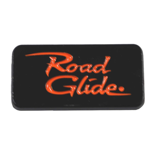 Harley-Davidson® 1 in. Road Glide Bike Model Metal Pin - Black & Orange Finish