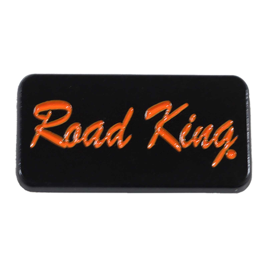 Harley-Davidson® 1 in. Road King Bike Model Metal Pin - Black & Orange Finish