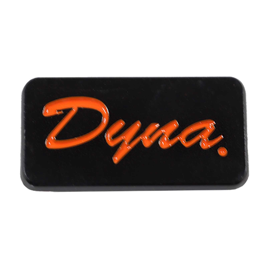 Harley-Davidson® 1 in. Dyna Bike Model Metal Pin - Black & Orange Finish